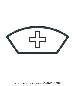 Nurse Hat Vector Icon