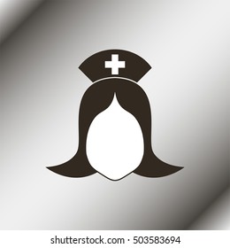 Nurse head icon.
