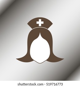Nurse head icon.
