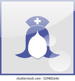 Nurse head icon.