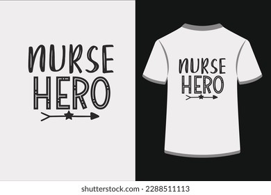 Nurse Hero.This is an editable EPS vector file.