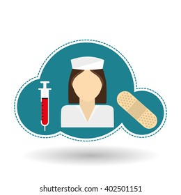 nurse icon design 