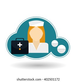 nurse icon design 