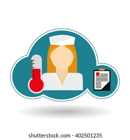 nurse icon design 