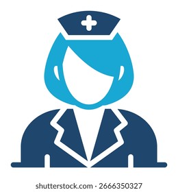 Nurse Icon Element For Design