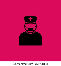 Nurse Icon. Eps-10.