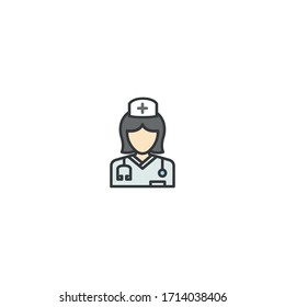 Vektorillustration-Design für Krankenpfleger