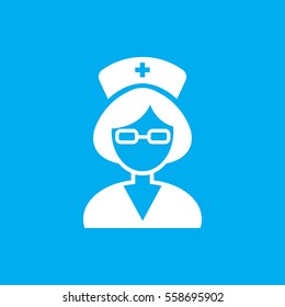 nurse icon illustration isolated vector sign symbol