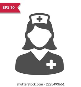 Nurse Icon. Professional, pixel perfect icon, EPS 10 format.