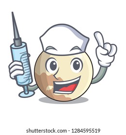 Nurse image of planet pluto in character