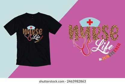 Nurse Juneteenth t shirt, Juneteenth day t shirt