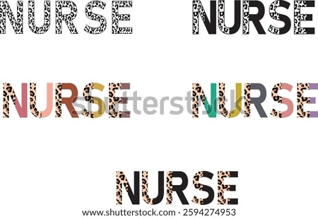 Nurse, leopard, heart, all type, mother mom baby, schoo, ma, half, life, 