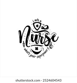 Nurse life, Celebrating Healthcare Heroes, Nurse Quote, Medical and Healthcare saying, Nurse Profession cut file, Vector, Eps