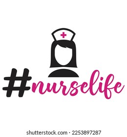 Nurse life Shirt Design Print Template