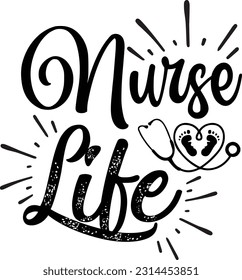 Nurse life svg, Occupation SVG Design, Occupation quotes design
