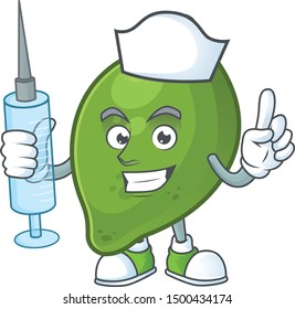 Nurse lime fresh cute for cartoon mascot