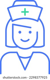 Nurse line icon Set is designed with suitable visuals for all medical and healthcare