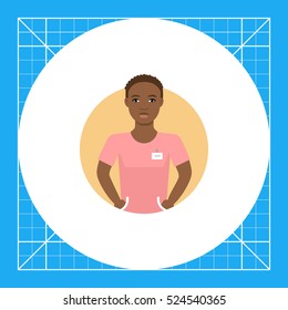 Nurse man portrait