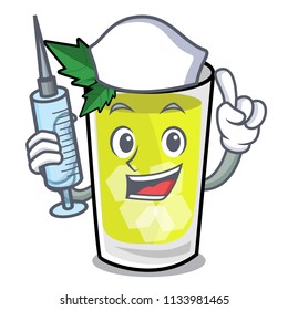 Nurse mint julep character cartoon