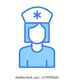 enfermera Diseño de conceptos modernos, ilustración vectorial