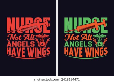 Nurse Not All Angels Have Wings, Life, Saving One Patient At A Time, Nurse Life, Hospital nurse T-Shirt, Doctor student shirt model, Half Leopard Nurse, Unique Profession-Themed Design