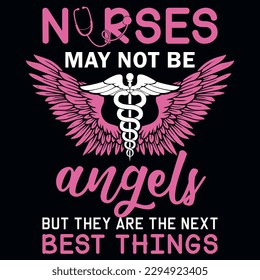 Nurse or nursing typography or graphics tshirt design