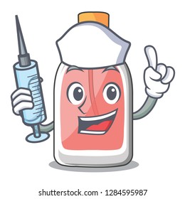 Nurse parfum botlle shape on the cartoon
