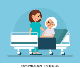 21,779 Sick man hospital bed Images, Stock Photos & Vectors | Shutterstock