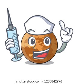 Nurse picture of a cartoon mercury planet