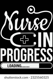 
Nurse In Progress eps cut file for cutting machine