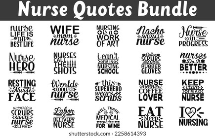Kurse Quotes Paket, Kurse Quotes Paket Krankenpflege, Krankenpflege SVG T-Shirt. Nurse T-Shirt Design.