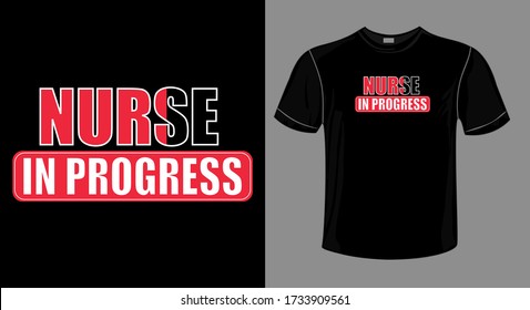Nurse quotes. nurse t-shirt design vector.typography design can be used for mug,poster or shirt