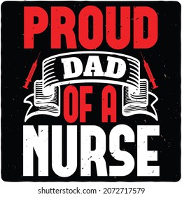 Nurse quotes typography t-shirt design, for print on demand, vector illustrations