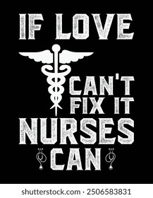 Nurse quotes vector graphic design for t shirt, cover, pillow, poster etc.