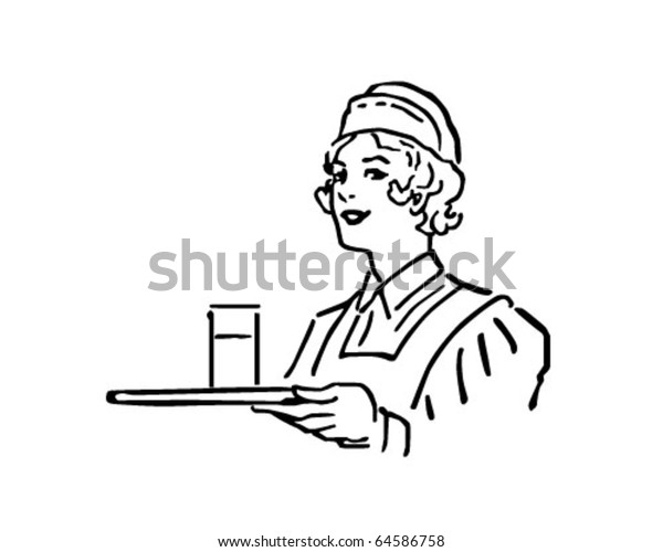 Download Illustration Vintage Nurse Illustration Of Many Recent Choices