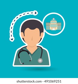 nurse stethoscope medical service