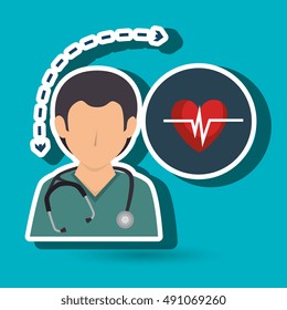 nurse stethoscope medical service