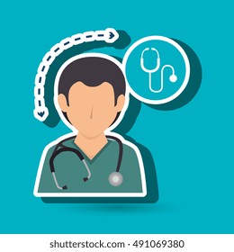 nurse stethoscope medical service