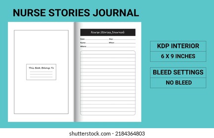 Nurse Stories Journal - KDP Interior