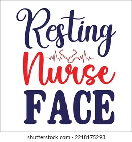 Nurse svg design cut file
