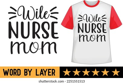 Nurse svg t shirt design