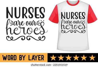 Nurse svg t shirt design