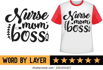 Nurse svg t shirt design