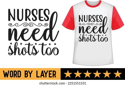 Nurse svg t shirt design