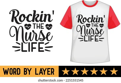 Nurse svg t shirt design