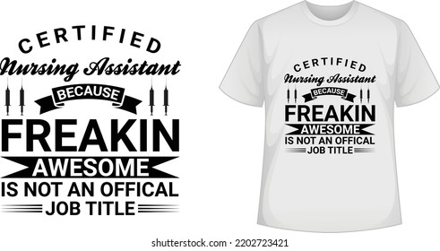 The Nurse T Shirt Design