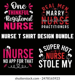nurse t shirt design bundle
 typography,nurse t shirt funny,vector,medicine, nurse, 
