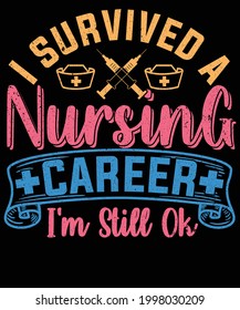 Nurse t shirt design, strongest nurse, abstract, background, 