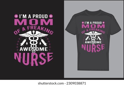 Nurse t shirt design, Nurse t shirt design design vector, new nurse t shirt design