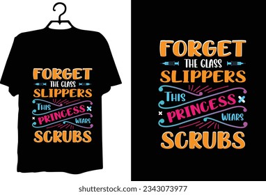 Nurse t shirt design vector
